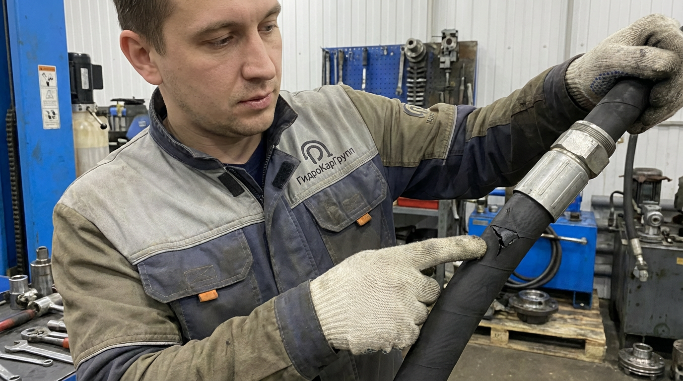 Признаки повреждения РВД: как вовремя заметить износ и избежать разрыва