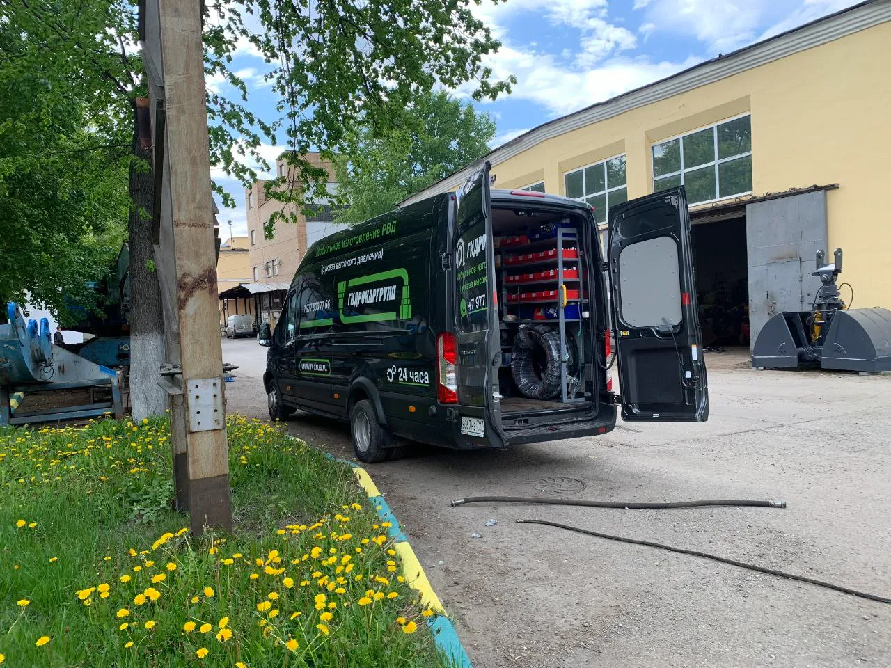 Опрессовка муфт в Москве и МО